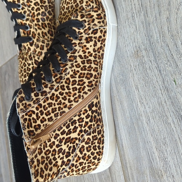 Matisse Cow Hair High Tops - Picture 3 of 6